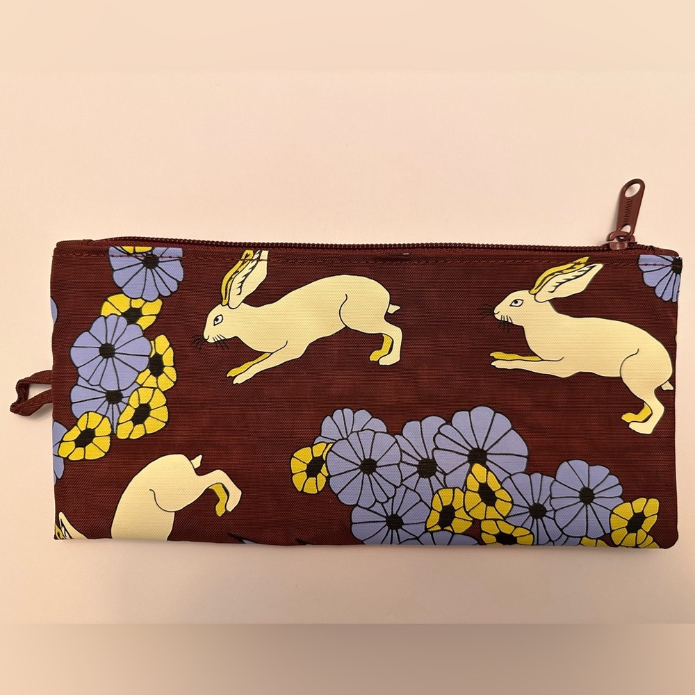 Night Orchard medium flat pouch